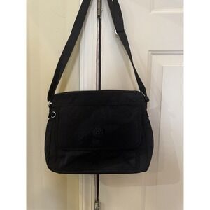 Kipling Women's Black ‎ Crossbody Handbag with Adjustable Strap
